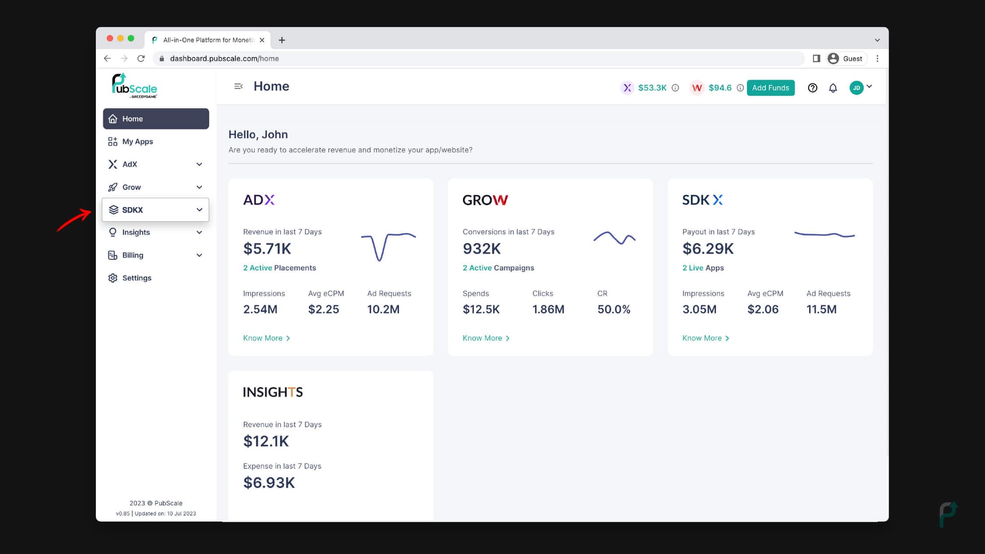 SDKX: AdMob Mediation Platform