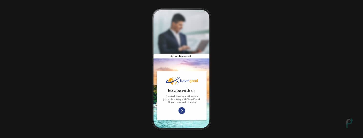Ads and content overlap