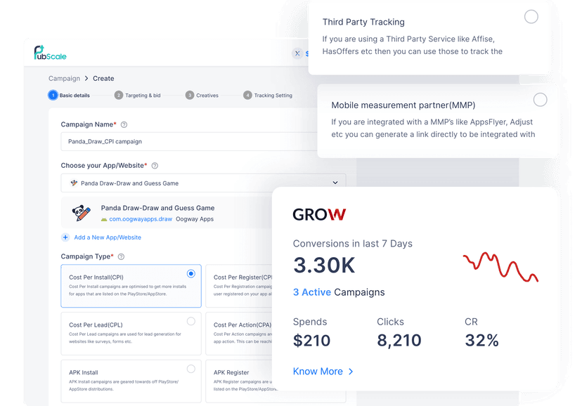 Acquire users with GROW