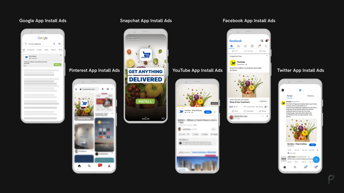 Different Types of App Install Ads