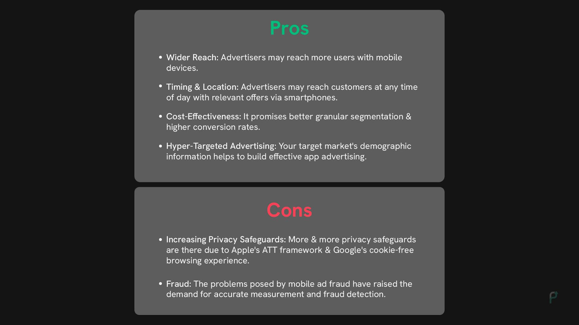 Mobile App Advertising Pros and Cons